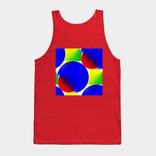 Bright circles and squares Tank Top